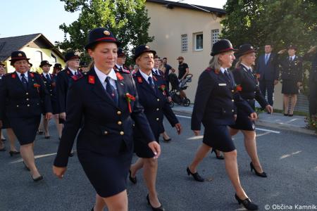 Slovesnost ob odprtju prizidka Prostovoljnega gasilskega društva Tunjice (23)